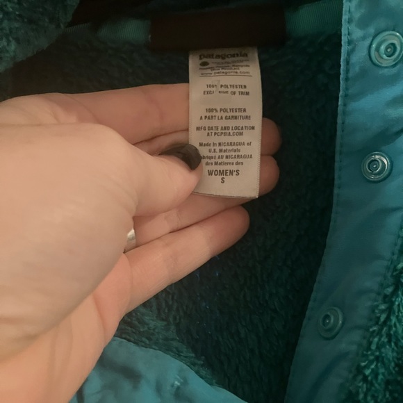 Patagonia PullOver Teal Size Small - Picture 3 of 4